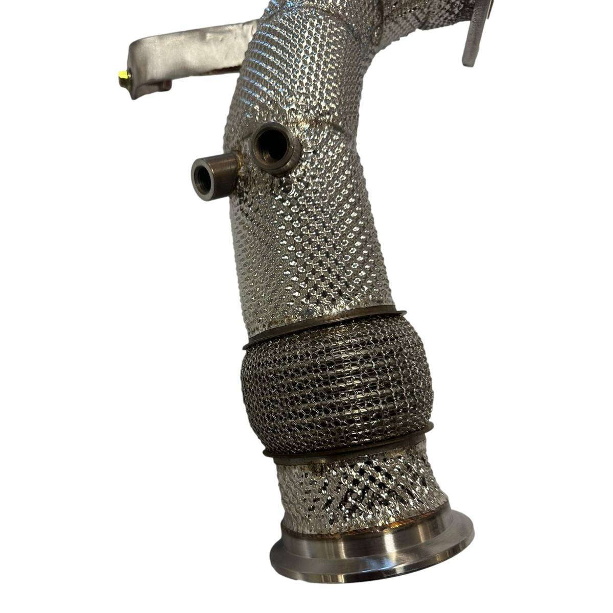 Audi R8 V10 2020+ Catless Downpipes with Heatshield