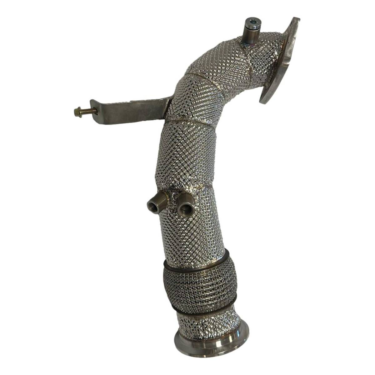 Audi R8 V10 2020+ Catless Downpipes with Heatshield