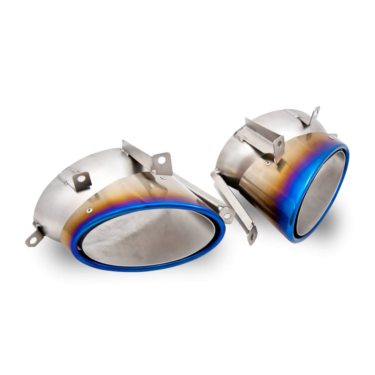 Audi R8 V10 Burnt Tip Twin Exhaust Tailpipes