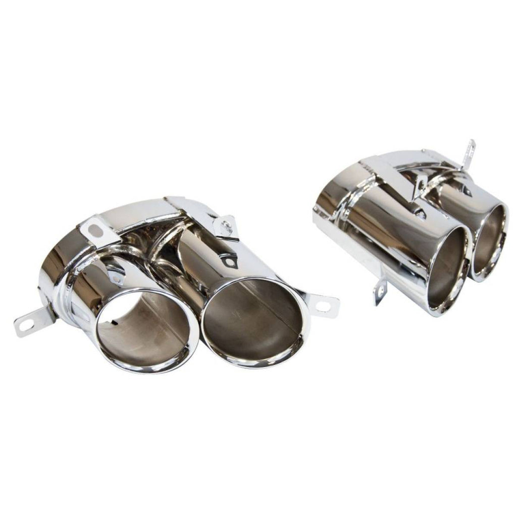 Audi R8 V8 Stainless Steel Twin Exhaust Tailpipes