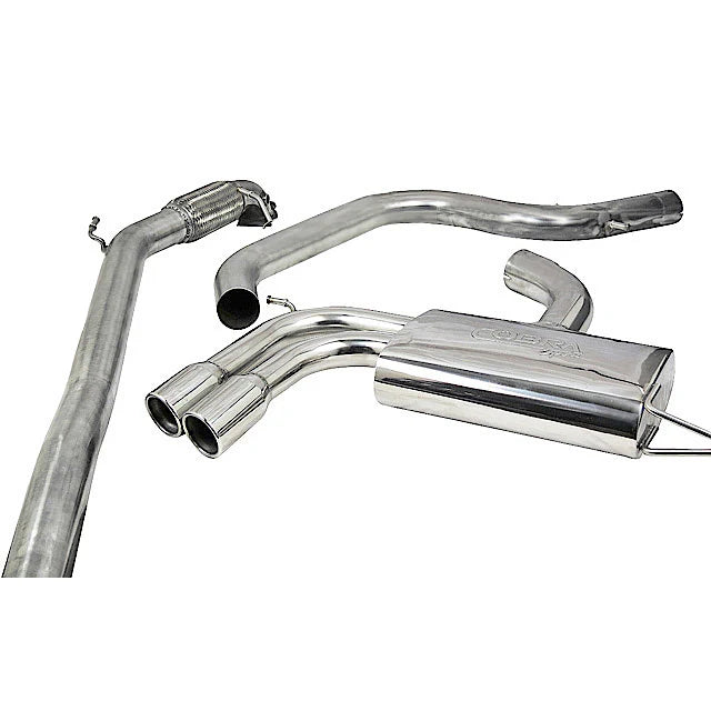 COBRA SPORT - Audi A3 (8P) 2.0 TFSI 2WD (5 Door Sportback) Turbo Back Performance Exhaust
