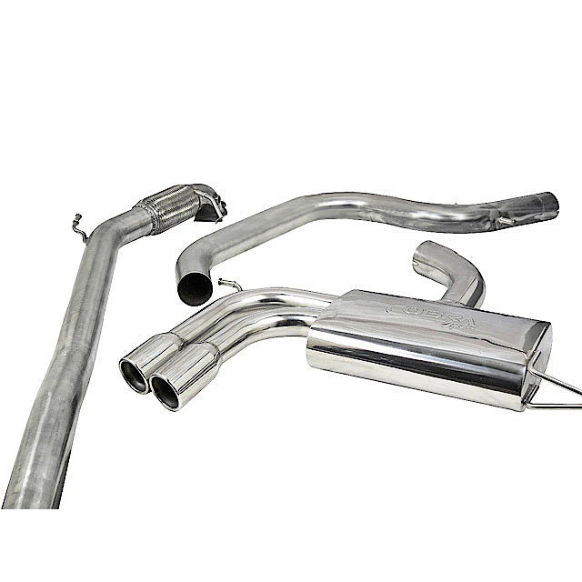 COBRA SPORT - Audi A3 (8P) 2.0 TFSI 2WD (3 Door) Turbo Back Performance Exhaust