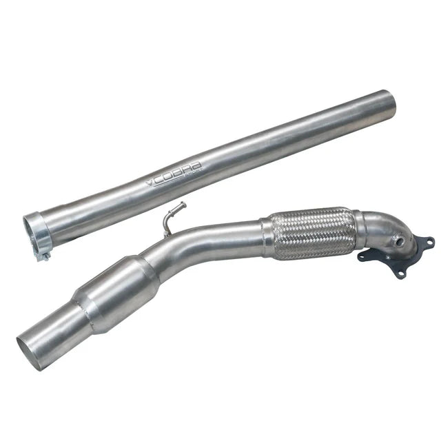 COBRA SPORT - Audi A3 (8P) 2.0 TFSI 2WD (3 & 5 Door) Front Pipe Sports Cat / De-Cat Performance Exhaust