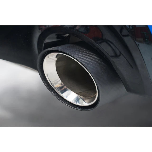 COBRA SPORT - BMW X2 M35i xDrive (F39) OEM Style M Performance Tips - Carbon Fibre Larger 4.5" Slip-on Replacement Tailpipes