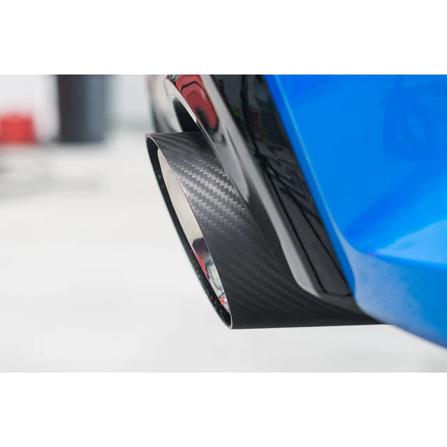 COBRA SPORT - BMW X2 M35i xDrive (F39) OEM Style M Performance Tips - Carbon Fibre Larger 4.5" Slip-on Replacement Tailpipes