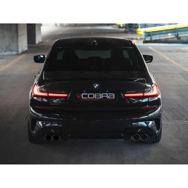 COBRA SPORT - BMW 330i Touring (G21) (19>) Non-Valved Quad Exit M3 Style Performance Exhaust