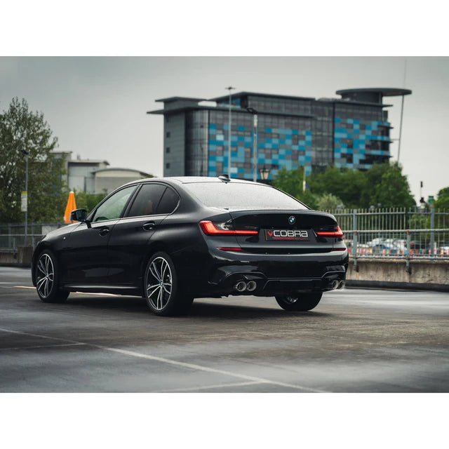 COBRA SPORT - BMW 330i Touring (G21) (19>) Non-Valved Quad Exit M3 Style Performance Exhaust