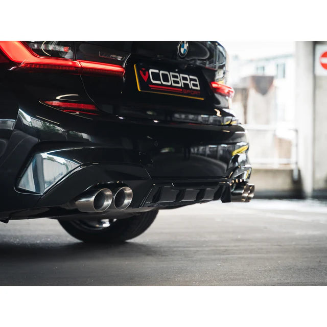 COBRA SPORT - BMW 330i Touring (G21) (19>) Non-Valved Quad Exit M3 Style Performance Exhaust