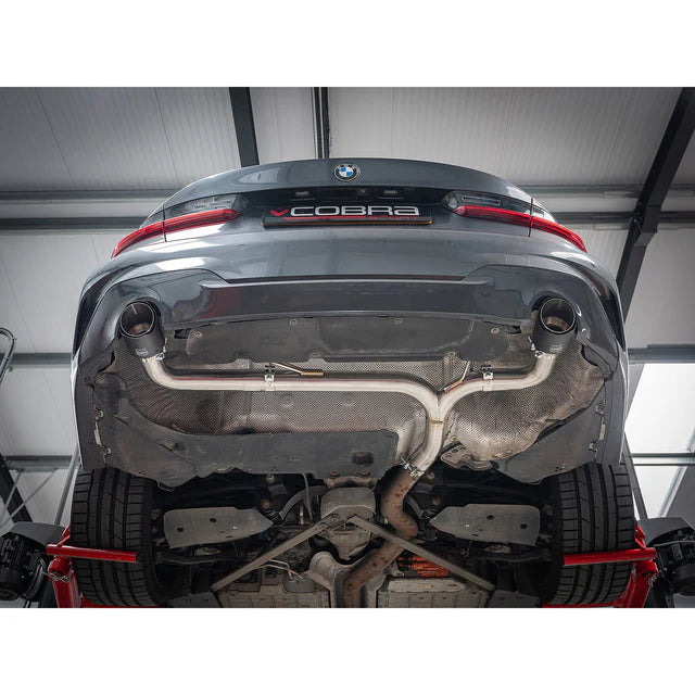 COBRA SPORT - BMW 330e Touring (G21) (19>) Non-Valved Venom Dual Exit Rear Axle Back Performance Exhaust