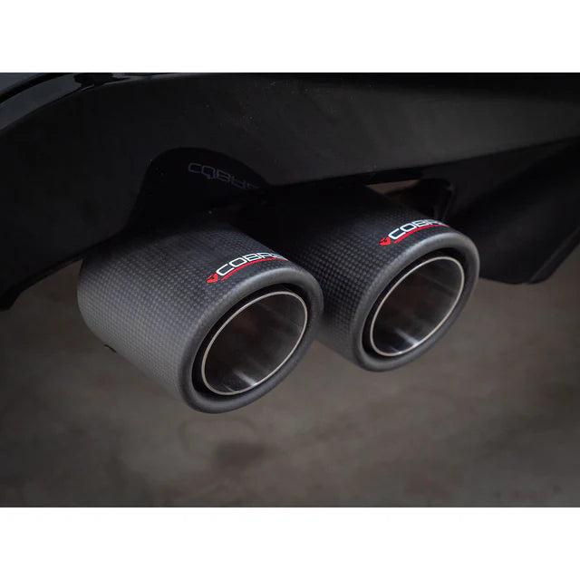 COBRA SPORT - BMW 330e (G20) (19>) Valved Quad Exit Rear Axle Back M3 Style Performance Exhaust