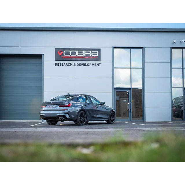 COBRA SPORT - BMW 330e Touring (G21) (19>) Valved Dual Exit Rear Axle Back Performance Exhaust