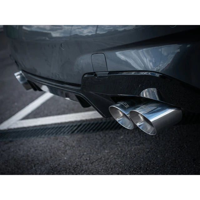 COBRA SPORT - BMW 330e Touring (G21) (19>) Valved Quad Exit Rear Axle Back M3 Style Performance Exhaust