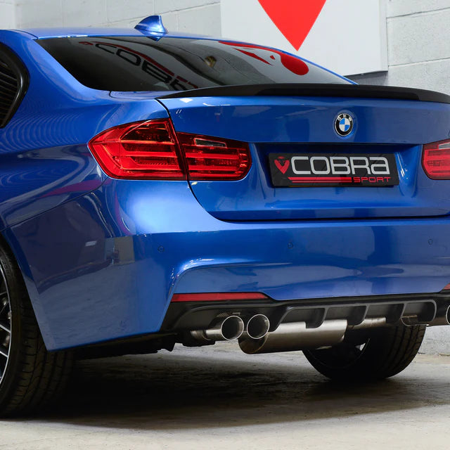 COBRA SPORT - BMW 325D (F30 LCI/F31 LCI) (2015-19) Quad Exit M3 Style Performance Exhaust Conversion