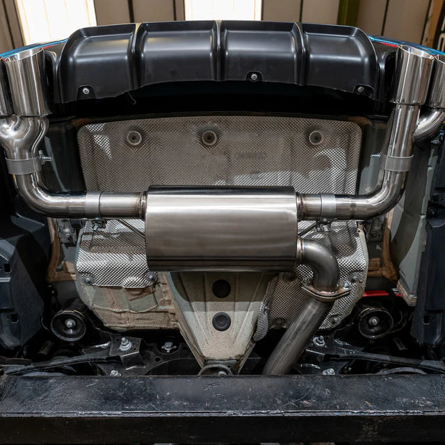 COBRA SPORT - BMW 325D (F30 LCI/F31 LCI) (2015-19) Quad Exit M3 Style Performance Exhaust Conversion