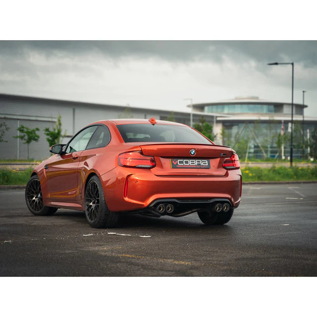 COBRA SPORT - BMW M2 Competition Venom Race Rear Axle Back (Back Box Delete) Performance Exhaust