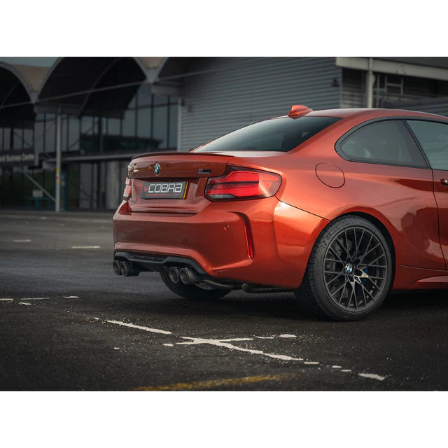 COBRA SPORT - BMW M2 Competition Venom Race Rear Axle Back (Back Box Delete) Performance Exhaust