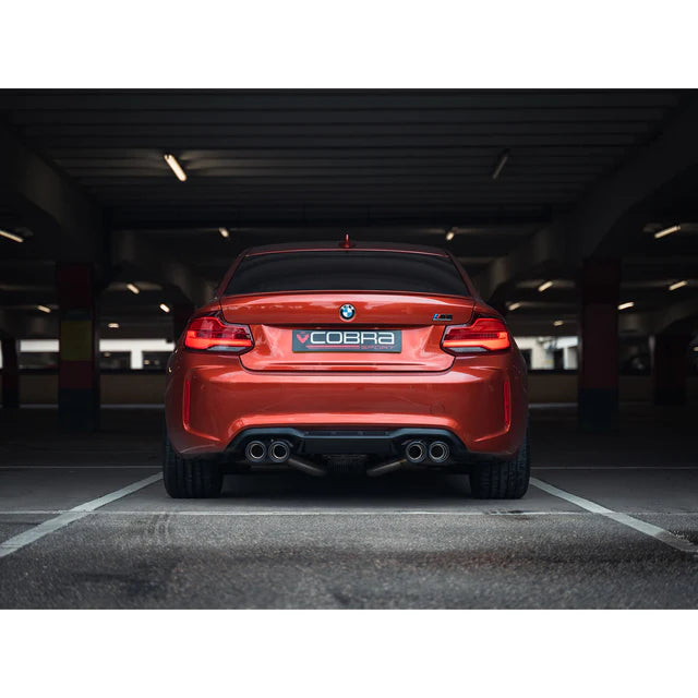COBRA SPORT - BMW M2 Competition Venom Race Rear Axle Back (Back Box Delete) Performance Exhaust