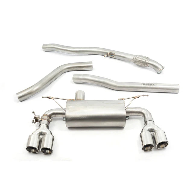 COBRA SPORT - BMW M2 (F87) Coupe 3" Valved Cat Back Performance Exhaust