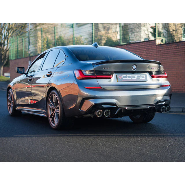 COBRA SPORT - BMW M340i (G20) (19>) (UK/EU) Valved Quad Exit GPF/PPF Back Performance Exhaust