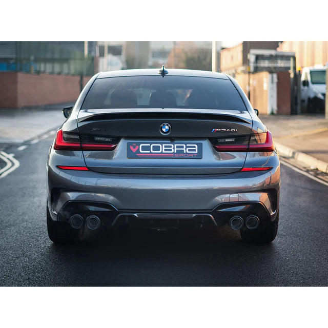COBRA SPORT - BMW M340i (G20) (19>) (UK/EU) Valved Quad Exit GPF/PPF Back Performance Exhaust
