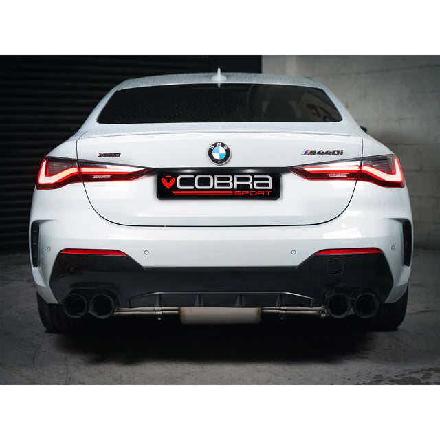 COBRA SPORT - BMW M440i (G22) (22>) (UK/EU) Valved Quad Exit GPF/PPF Back Performance Exhaust