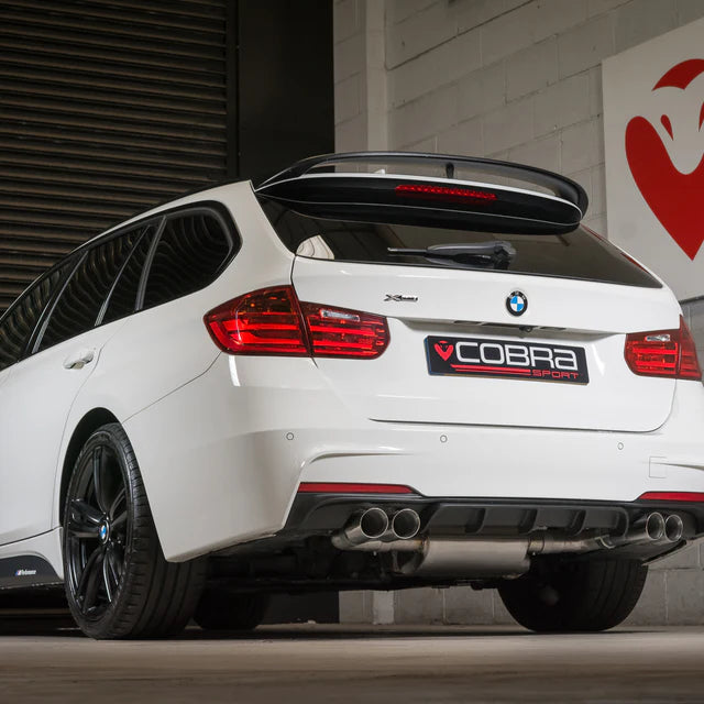COBRA SPORT - BMW 325D (F30 LCI/F31 LCI) (2015-19) Quad Exit M3 Style Performance Exhaust Conversion