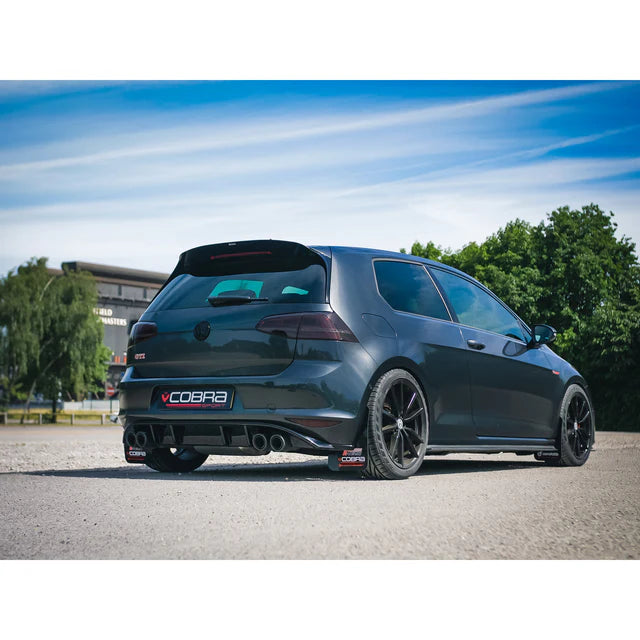 COBRA SPORT - VW Golf GTI (Mk7) 2.0 TSI (5G) (12-17) Quad Exit Turbo Back Golf R Style Performance Exhaust