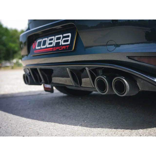 COBRA SPORT - VW Golf GTI (Mk7) 2.0 TSI (5G) (12-17) Quad Exit Turbo Back Golf R Style Performance Exhaust