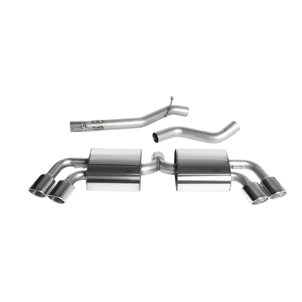 Milltek Cat Back Exhaust Audi TT Mk2 TTS Quattro 08-14 Save 10%
