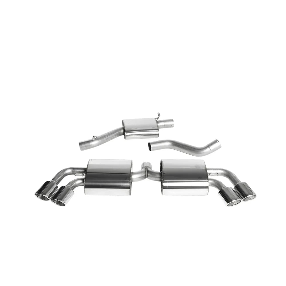 Milltek Cat Back Exhaust Audi TT Mk2 TTS Quattro 08-14 Save 10%