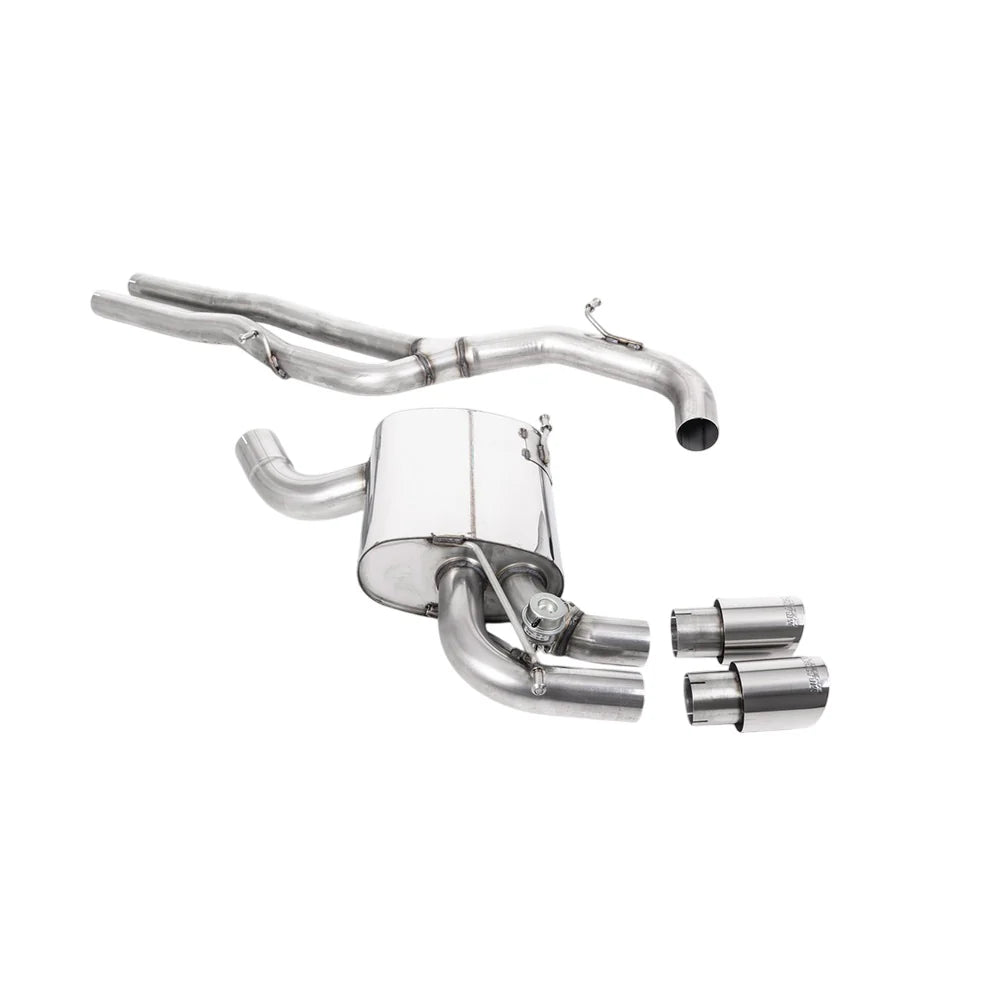 Milltek Cat Back Exhaust Audi RS3 Sportback S-Tronic (8P) 11-12