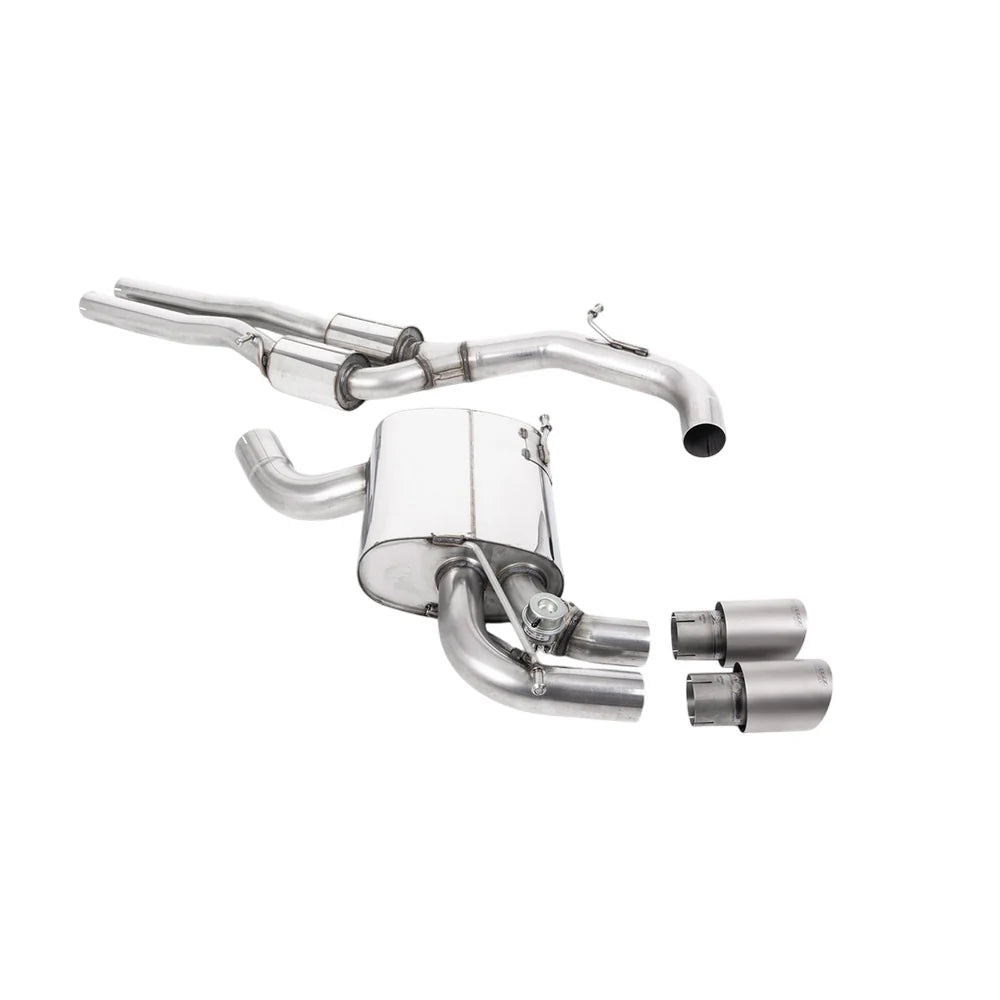 Milltek Cat Back Exhaust Audi RS3 Sportback S-Tronic (8P) 11-12