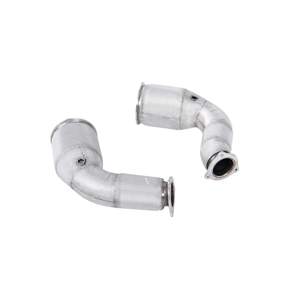 Milltek Cat Replacement Pipes Exhaust Audi RS4 B9 2.9 V6 Turbo Avant (Non OPF/GPF Models) 18-25