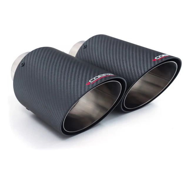 COBRA SPORT - Carbon Fibre Tip Upgrade - VW Golf GTI (Mk8)