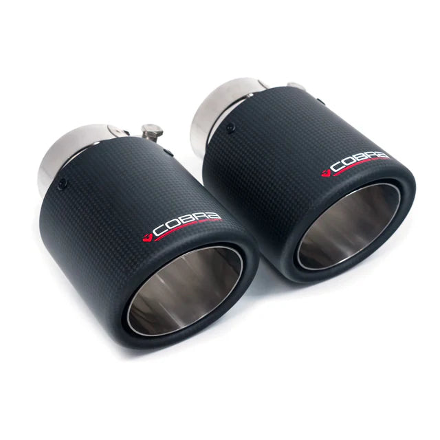 COBRA SPORT - Carbon Fibre Tip Upgrade - BMW 4-Series Dual Exit