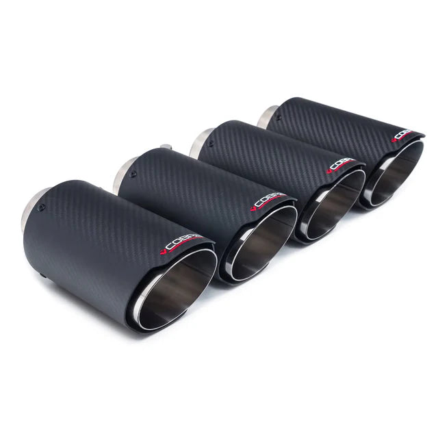 COBRA SPORT - Carbon Fibre Tip Upgrade - VW Golf R Mk8