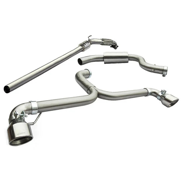 COBRA SPORT - VW Golf GTI (MK6) 2.0 TSI (5K) (09-12) Venom Box Delete Race Turbo Back Performance Exhaust