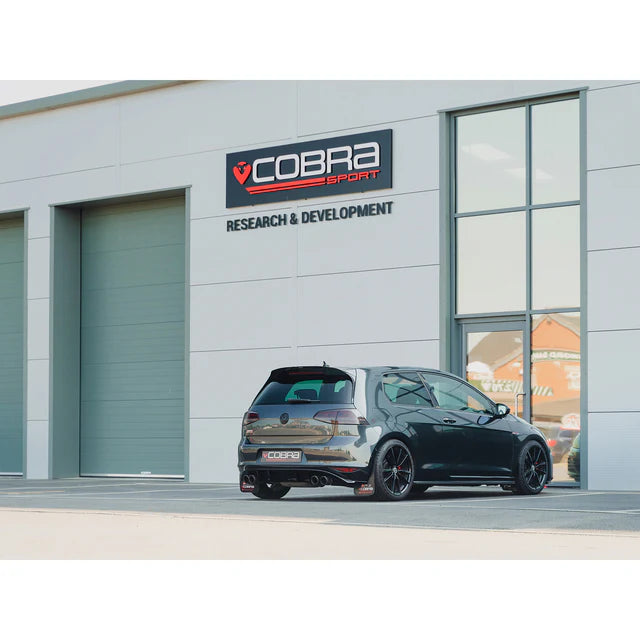 COBRA SPORT - VW Golf GTI (Mk7) 2.0 TSI (5G) (12-17) Quad Exit Turbo Back Golf R Style Performance Exhaust
