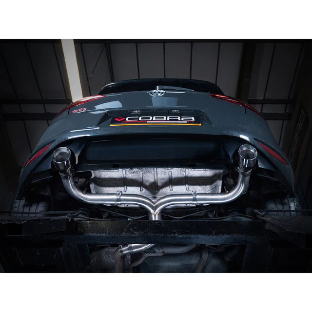 COBRA SPORT - VW Golf GTI (Mk7) 2.0 TSI (5G) (12-17) Race Rear Axle Back (back box delete) Performance Exhaust