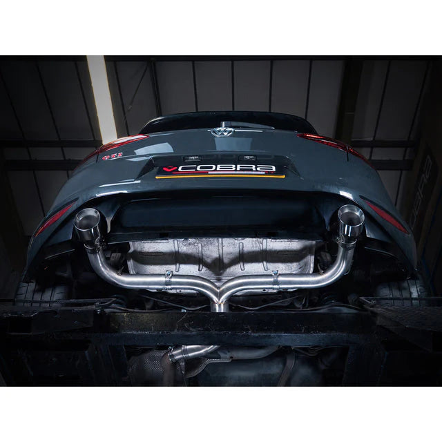 COBRA SPORT - VW Golf GTI (Mk7.5) 2.0 TSI (5G) (17-20) Race Rear Axle Back (back box delete) Performance Exhaust