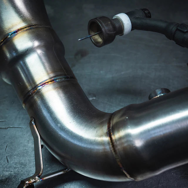 COBRA SPORT - VW Golf R (Mk8) 2.0 TSI (21>) Front Downpipe Sports Cat / De-Cat Performance Exhaust