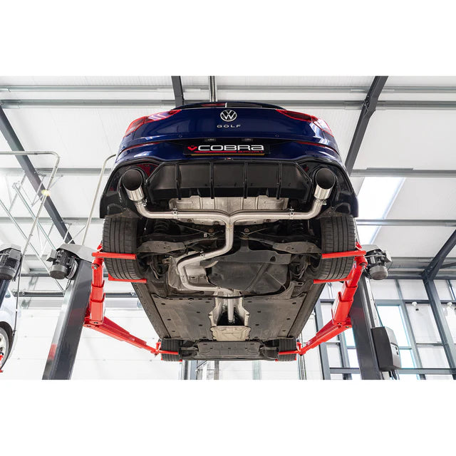 COBRA SPORT - VW Golf R-Line (Mk8) 1.5 TSI (20>) 'GTI Style' Dual Exit Venom GPF Back Performance Exhaust