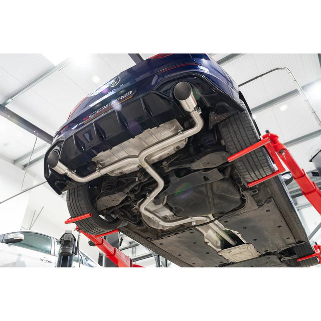 COBRA SPORT - VW Golf R-Line (Mk8) 1.5 TSI (20>) 'GTI Style' Dual Exit Venom GPF Back Performance Exhaust
