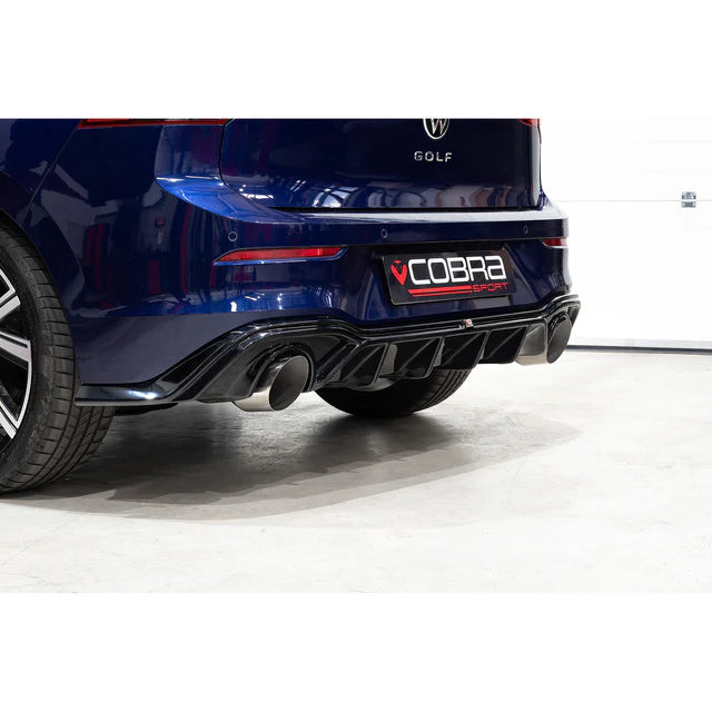 COBRA SPORT - VW Golf R-Line (Mk8) 1.5 TSI (20>) 'GTI Style' Dual Exit Rear Box Section Performance Exhaust