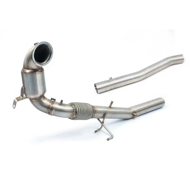 COBRA SPORT - VW Golf R (Mk8) 2.0 TSI (21>) Front Downpipe Sports Cat / De-Cat Performance Exhaust