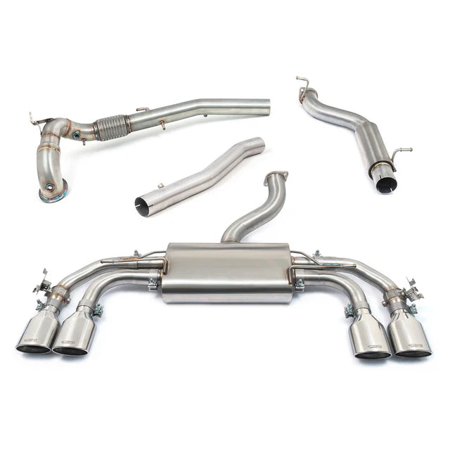 COBRA SPORT - VW Golf R (Mk8) 2.0 TSI (21>) Valved Turbo Back Performance Exhaust