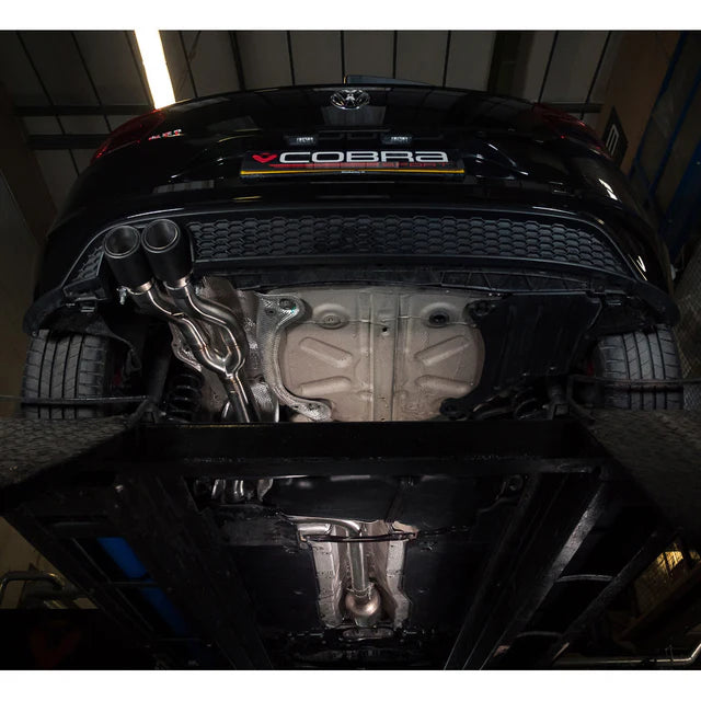COBRA SPORT - VW Polo GTI (AW) Mk6 2.0 TSI (17-18 Pre-GPF Models) Venom Rear Box Delete Race Cat Back Performance Exhaust