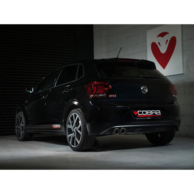 COBRA SPORT - VW Polo GTI (AW) Mk6 2.0 TSI (17-18 Pre-GPF Models) Cat Back Performance Exhaust