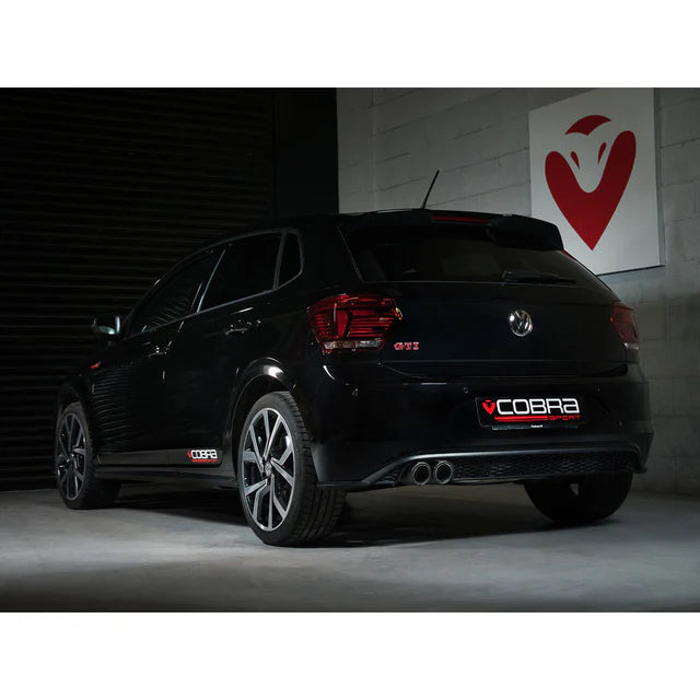 COBRA SPORT - VW Polo GTI (AW) Mk6 2.0 TSI (17>) Rear Box Delete Race GPF Back Performance Exhaust