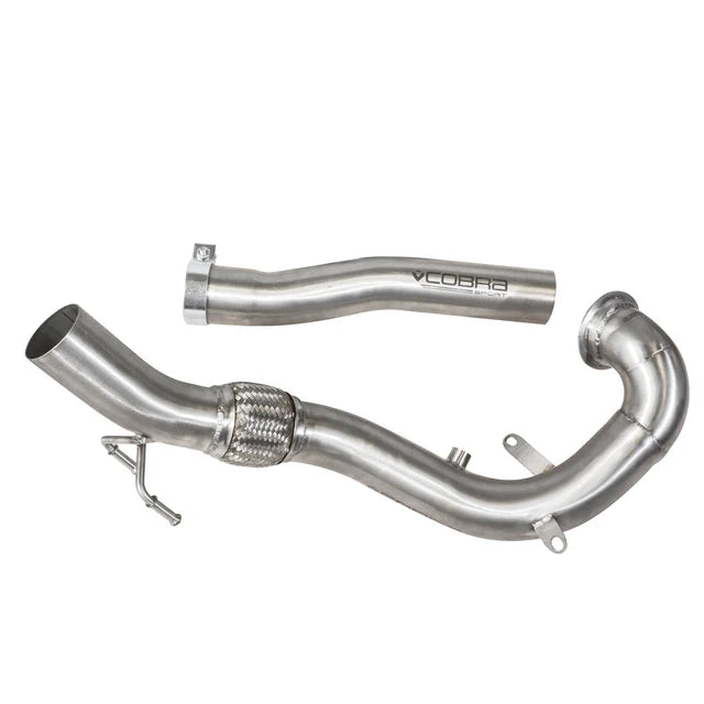 COBRA SPORT - VW Polo GTI (6C) 1.8 TSI (15-17) Sports Cat / De-Cat Front Downpipe Performance Exhaust)